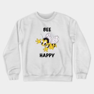 Cute Cartoon Bee Crewneck Sweatshirt